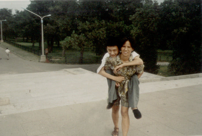 刘松和她的母亲 