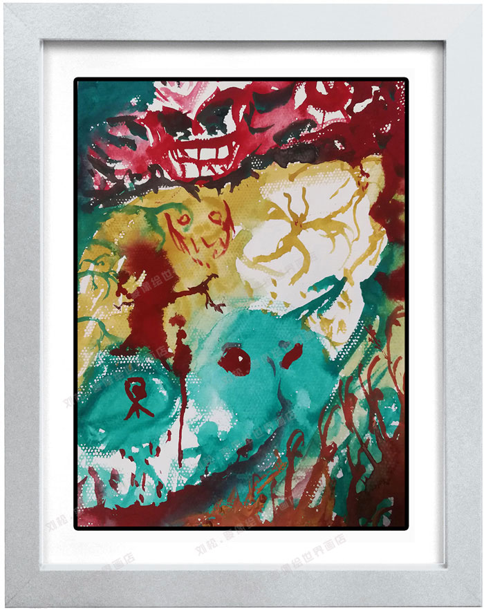 变像绘《娆》 / 刘松变像绘画