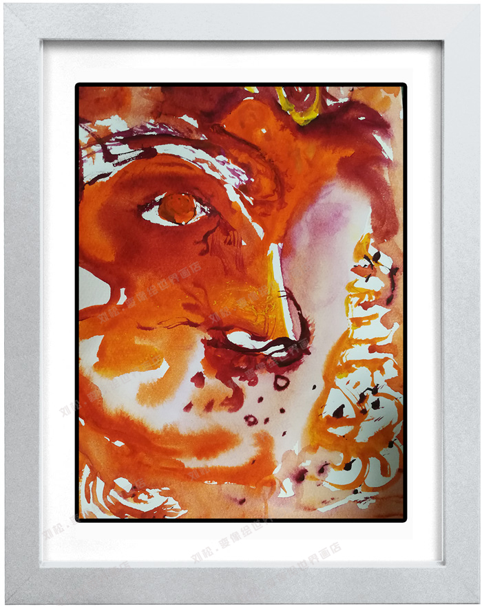 变像绘《坦》 / 刘松变像绘画