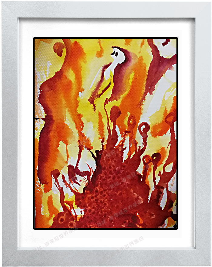 变像绘《羽初》 / 刘松变像绘画