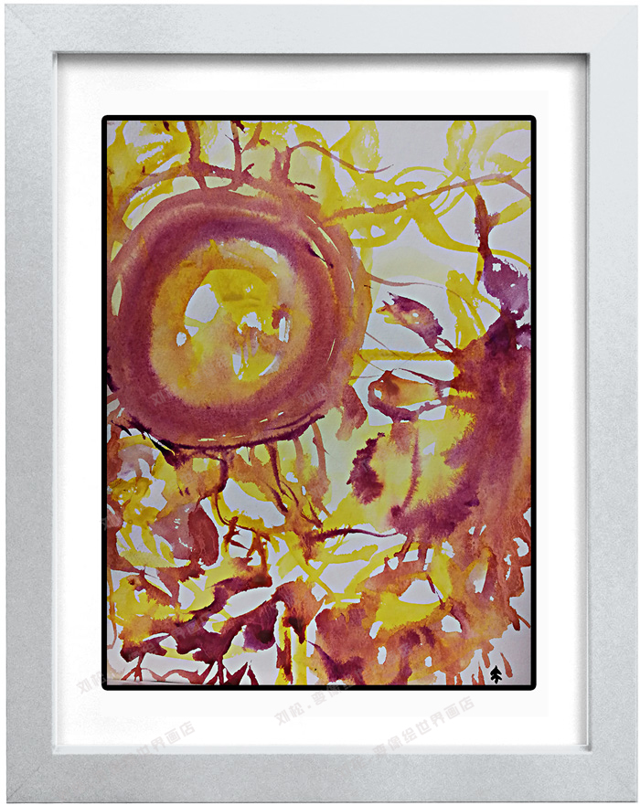 变像绘《刹》 / 刘松变像绘画