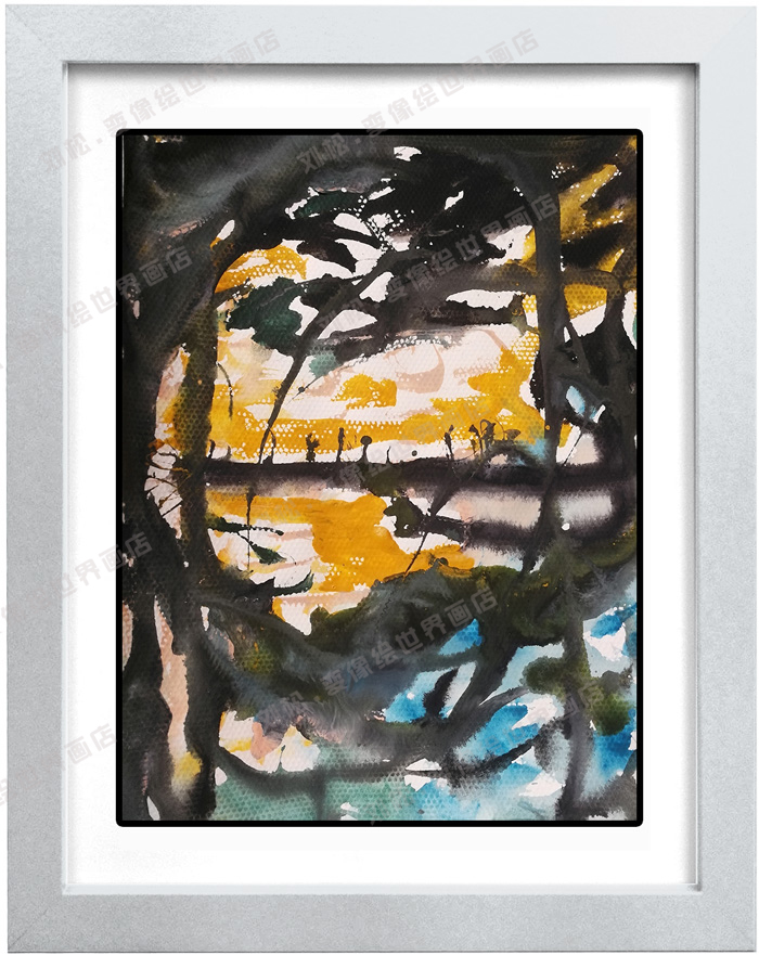 变像绘《世意》 / 刘松变像绘画