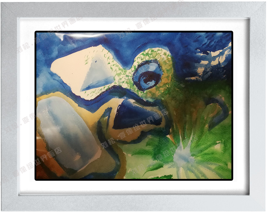 变像绘《窕》 / 刘松变像绘画