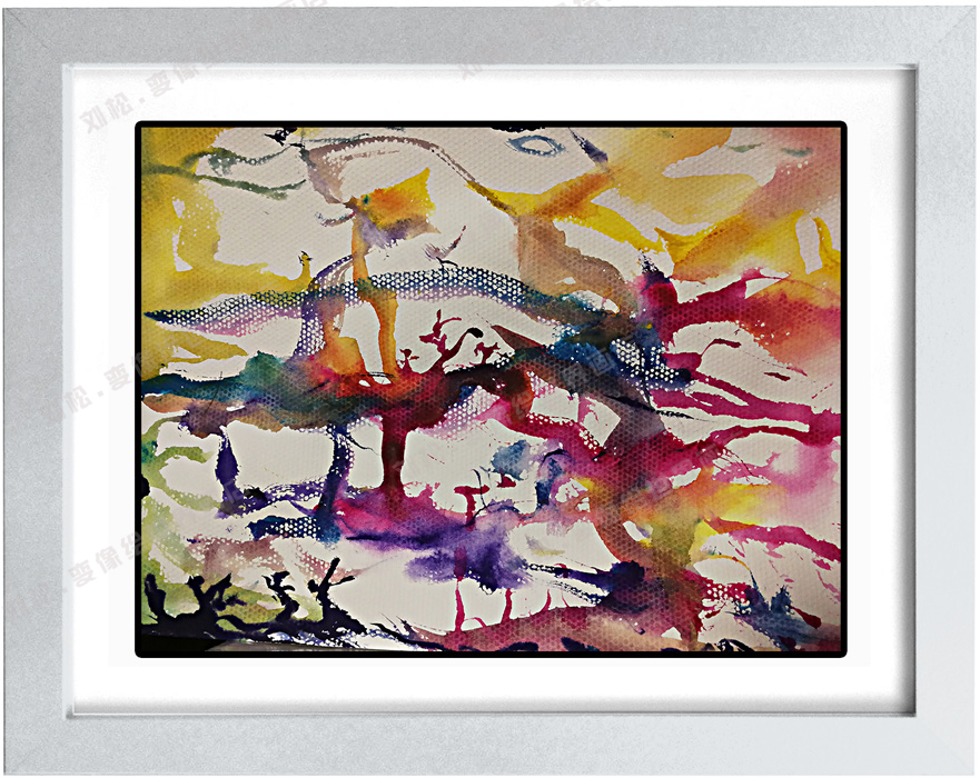 变像绘《天缘》 / 刘松变像绘画