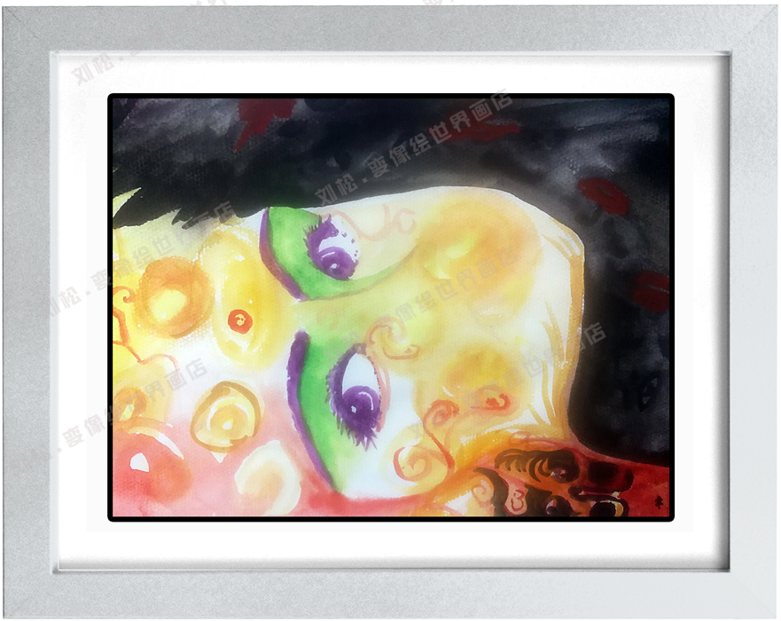 变像绘《慧》 / 刘松变像绘画