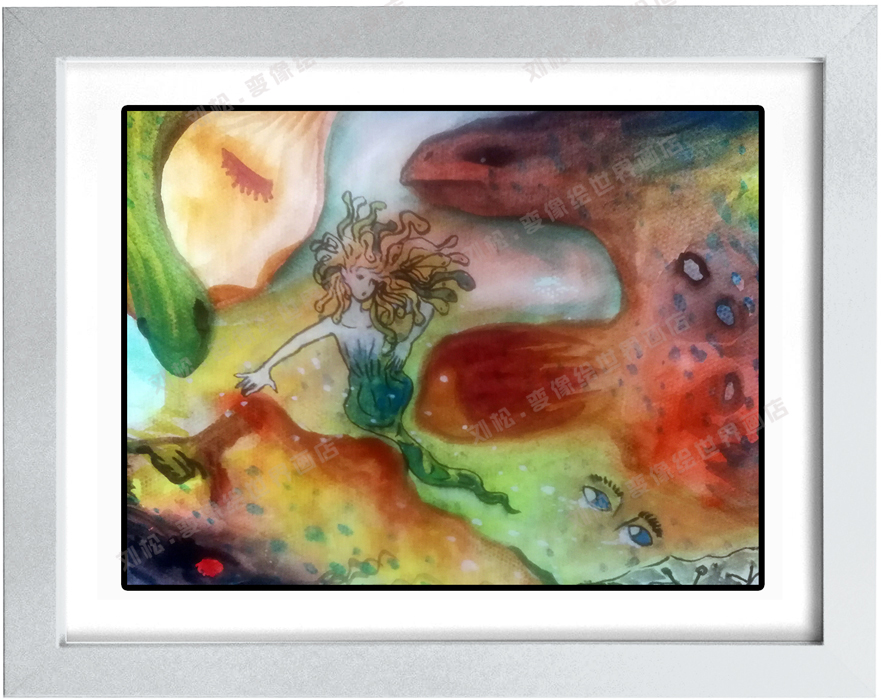 变像绘《寻》 / 刘松变像绘画