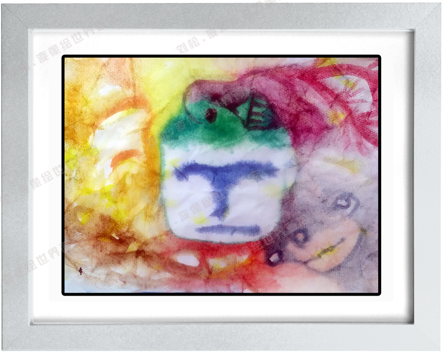 变像绘《偶人》 / 刘松变像绘画