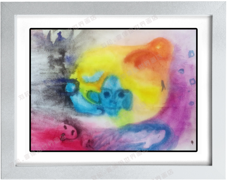 变像绘《小香的记忆》 / 刘松变像绘画