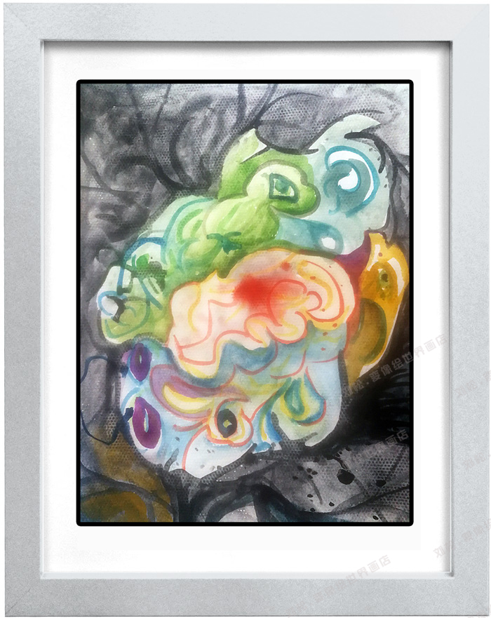 变像绘《变恋》 / 刘松变像绘画