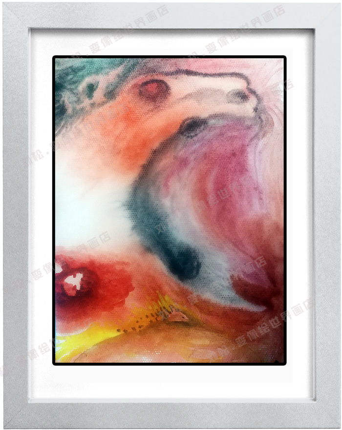 变像绘《毫》 / 刘松变像绘画