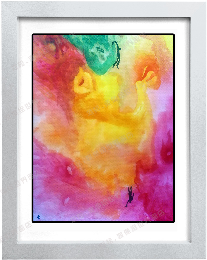 变像绘《不弃》 / 刘松变像绘画